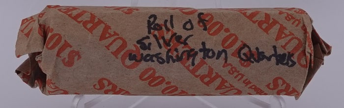 Roll of Washington Quarters 90% Silver