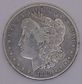 1889-CC Morgan Dollar