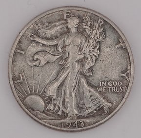 1943 Walking Liberty Half Dollar