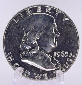 1963 Franklin Half Dollar