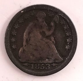 1853 Half Dime