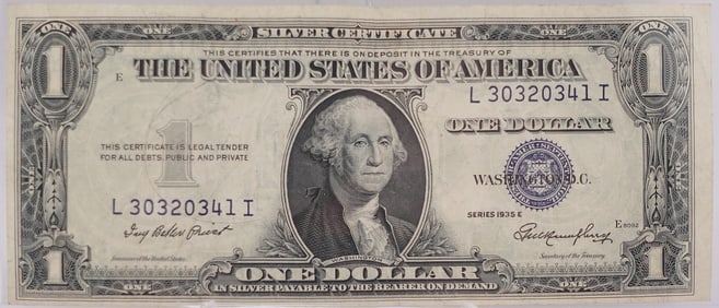1953-E $1 Silver Certificate