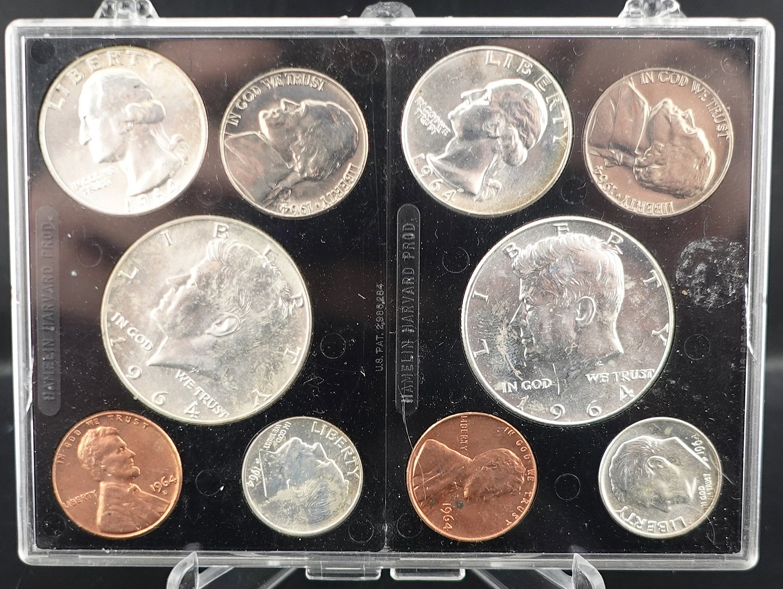 Mint Set of 1964 and 1964-D Coins: These are High Grade and 90% Silver Low Estimate: 60.00 High Estimate: 90.00