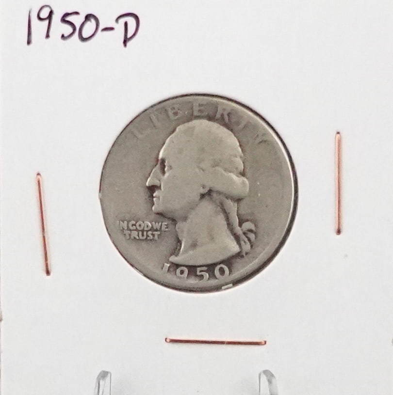 1950-D Washington Quarter (1 of 2)