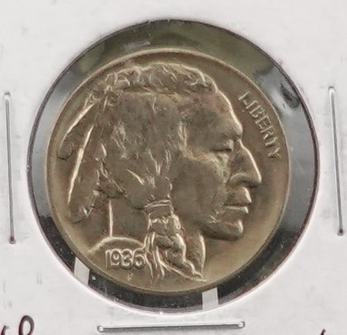 1936 Buffalo Nickel (1 of 2)
