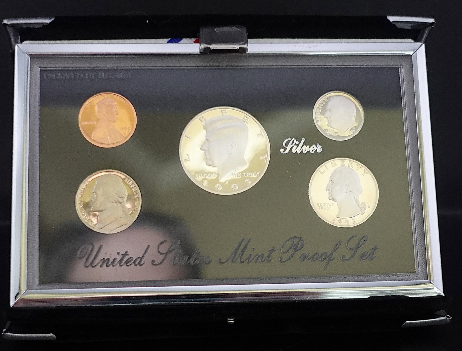 1993 US Mint Primer Silver Proof Set (1 of 4)