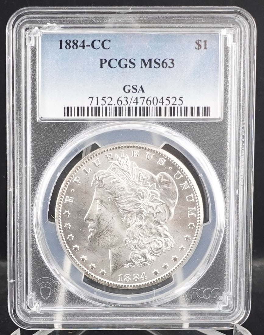 1884-CC Morgan Dollar (1 of 2)