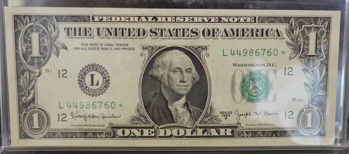 (3) Consecutive Star Barr Notes!: These are gorgeous notes! SN 758, 759, 760 Low Estimate: 50High Estimate: 70