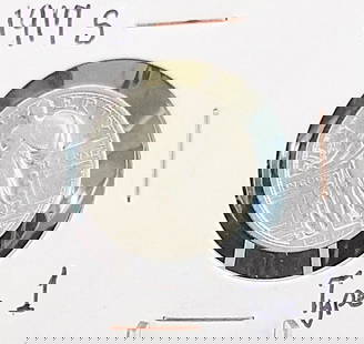 1917-S Standing Liberty Quarter: This is a Type 1! Really nice Details! Low Estimate: 70.00High Estimate: 90.00