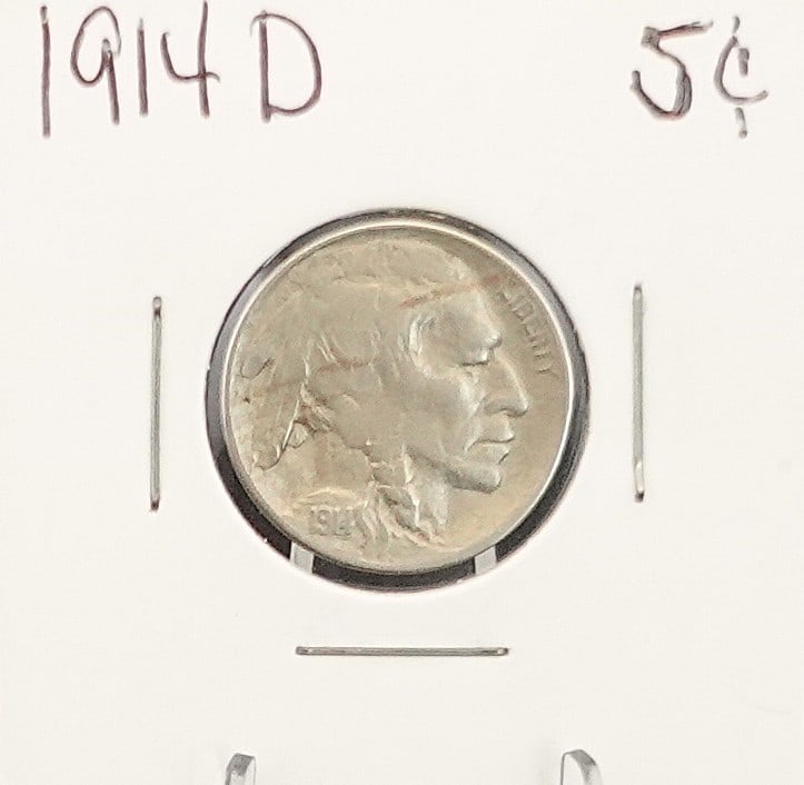 1914-D Buffalo Nickel (1 of 2)