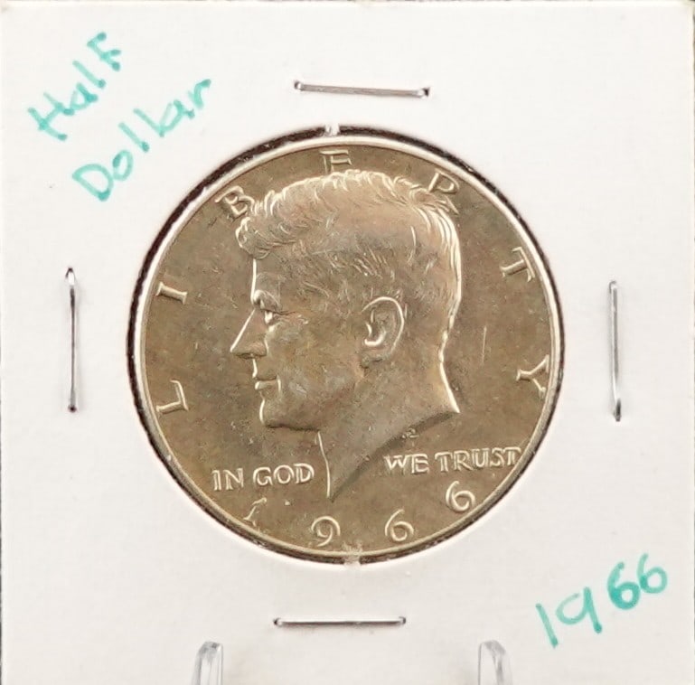 1966 SMS Kennedy Half Dollar (1 of 2)
