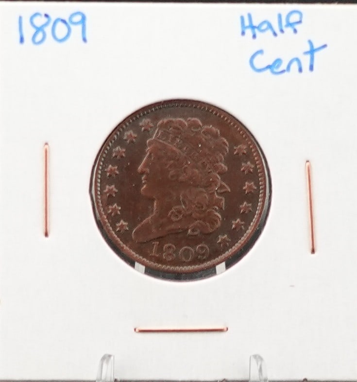 1809 Classic Head Half Cent (1 of 2)