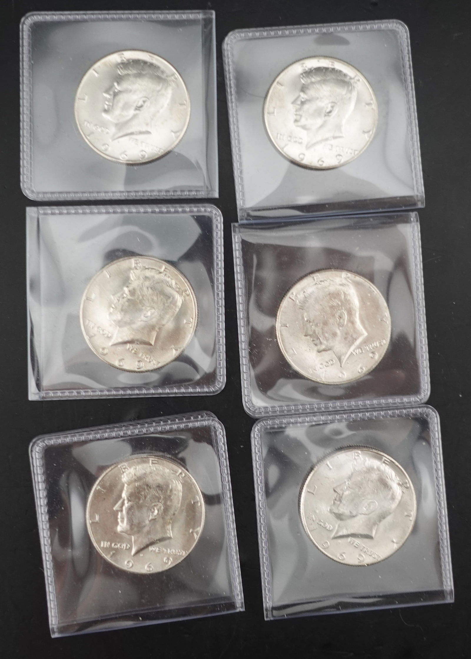 (6) Silver Kennedy Half Dollars (1 of 1)