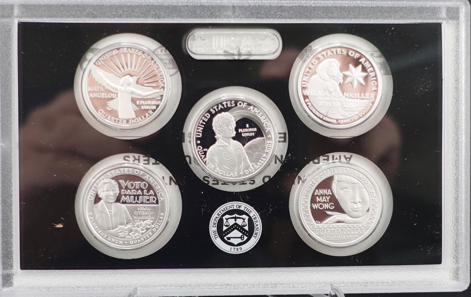 2022 American Women Quarter Set: This is the Silver Set Low Estimate: 100 High Estimate: 150