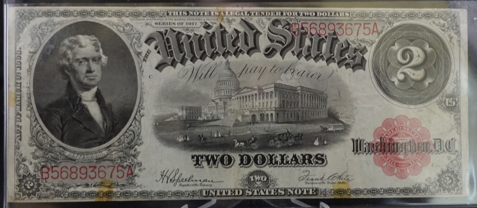 1914 Port Hole $1 Note (1 of 2)