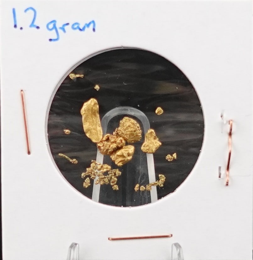 1.2 Grams of Yukon Gold Nuggets: These have been acid test to grade above 22K Low Estimate: 170.00 High Estimate: 200.00