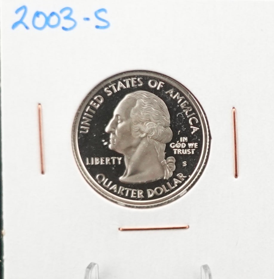 2006-S State Quarter: This is a Proof Coin! 90% Silver High Estimate: 50 Low Estimate: 20