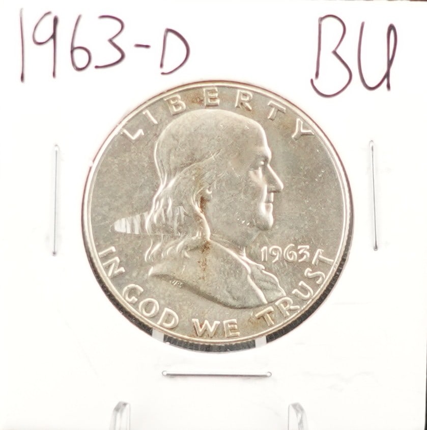 1963-D Franklin Half Dollar (1 of 2)