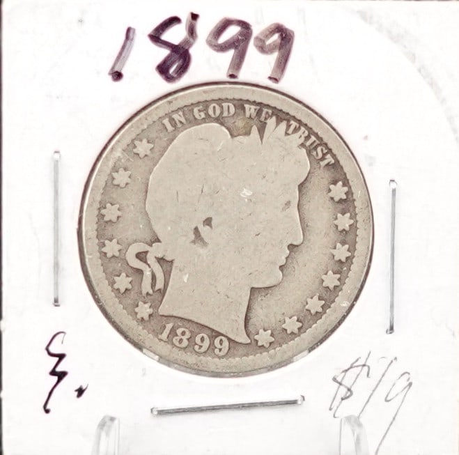1899 Barber Quarter (1 of 2)