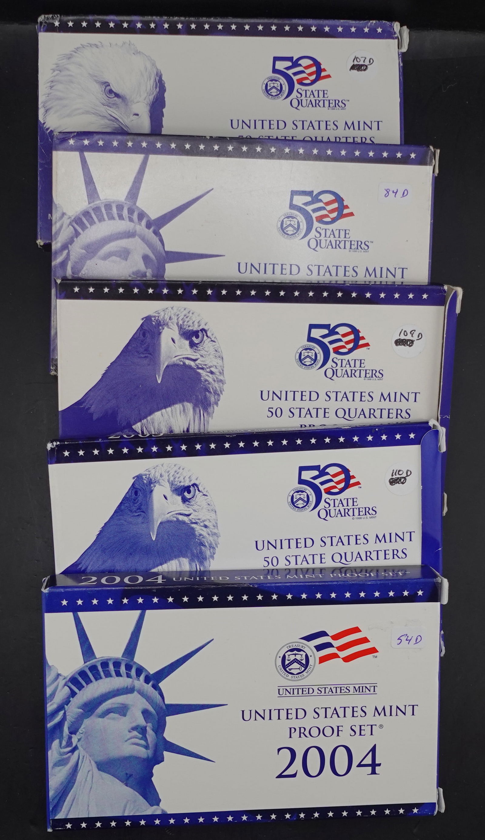(5) U S Mint Sets (1 of 1)