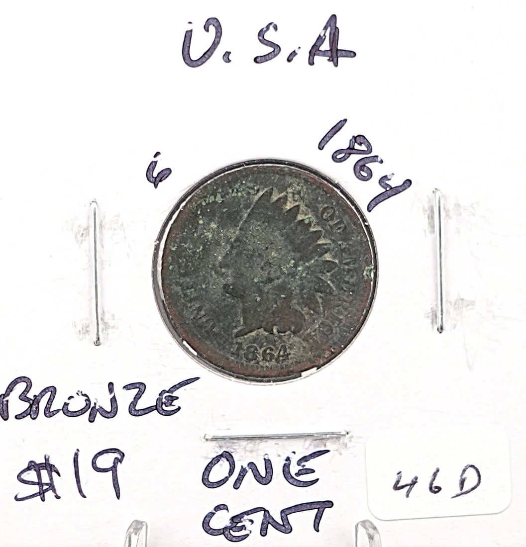 1864 Indian Head Cent (1 of 2)