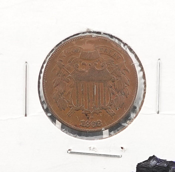1868 2 Cent Piece (1 of 2)