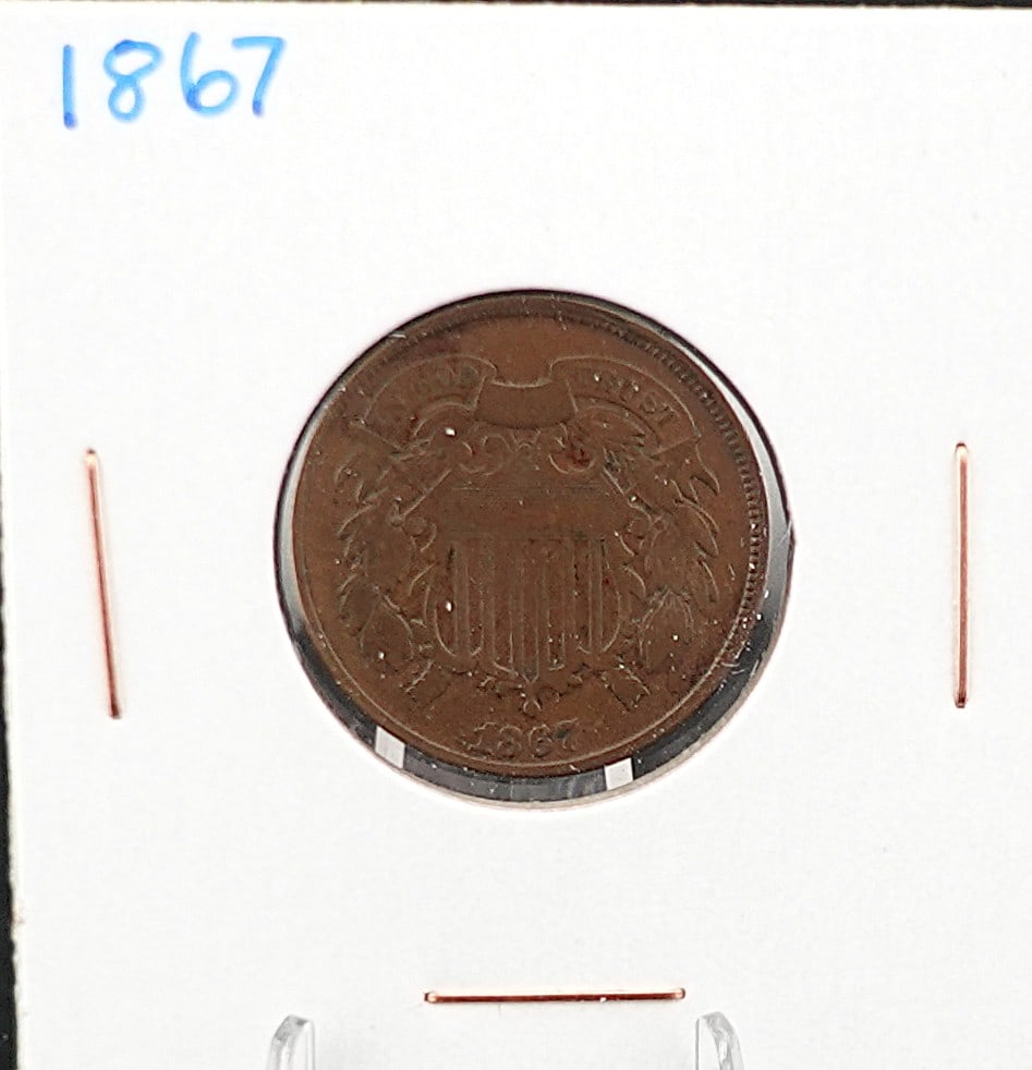 1867 2 Cent Piece (1 of 2)