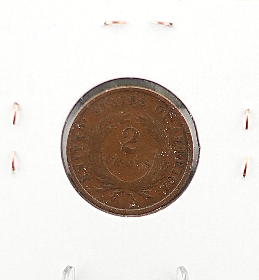 1867 2 Cent Piece - 2