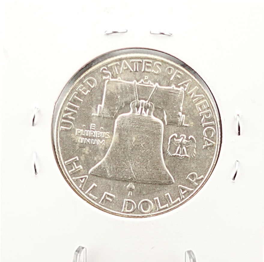 1960-D Franklin Half Dollar - 2