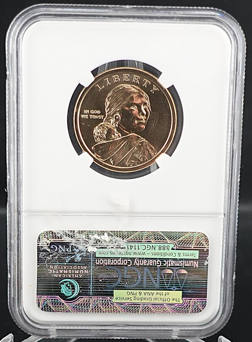 2011-D Sacagawea Wampanoag Treaty Coin - 2