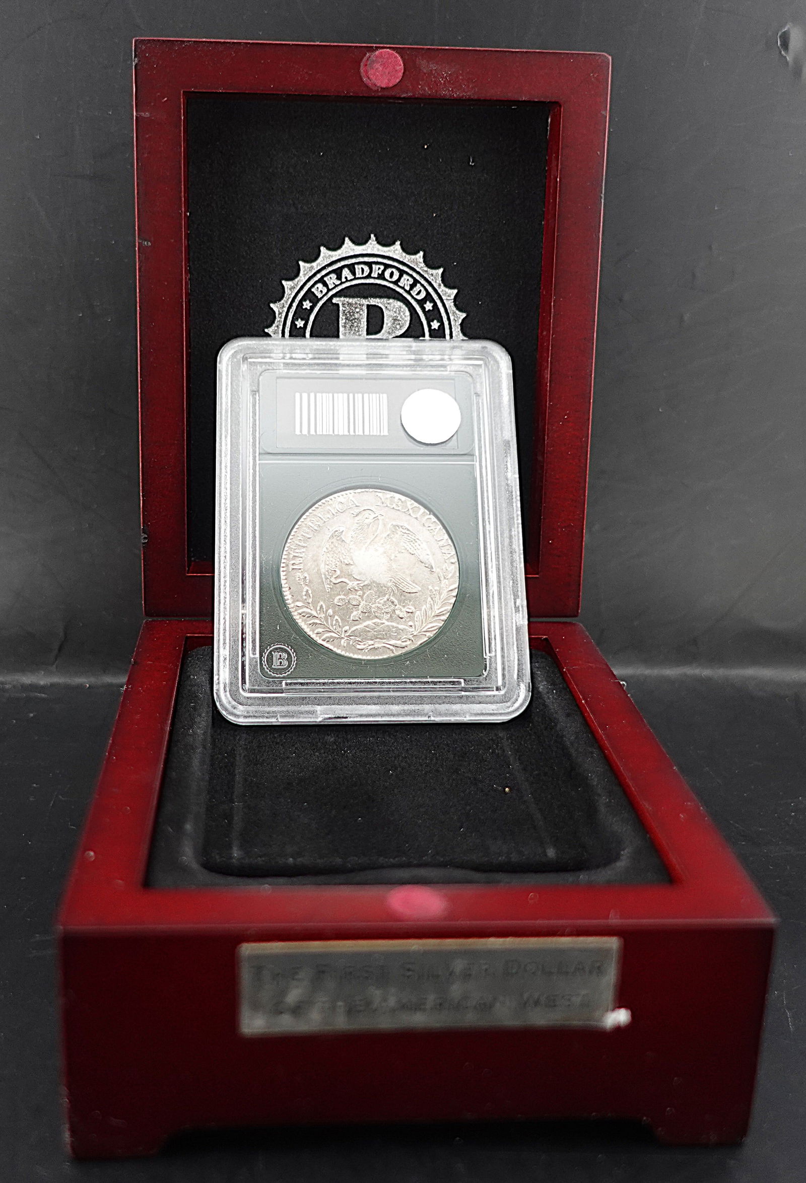 1832 8 Reals Silver Coin (1 of 3)