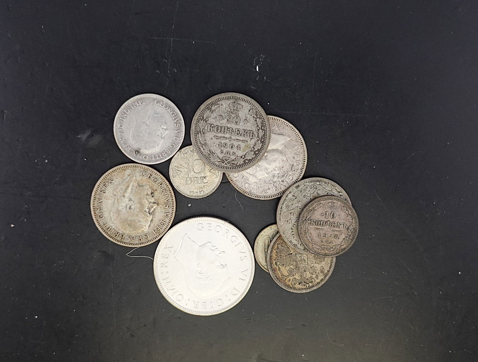 Lot of Silver Foreign Coins - 2