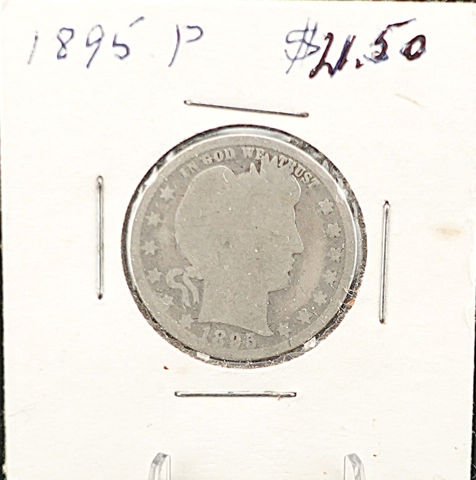 1895 Barber Quarter (1 of 2)