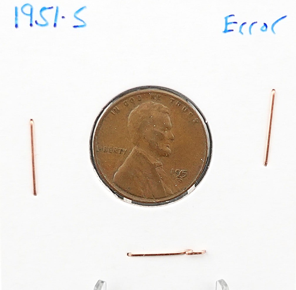 1951-S Wheat Cent (1 of 2)