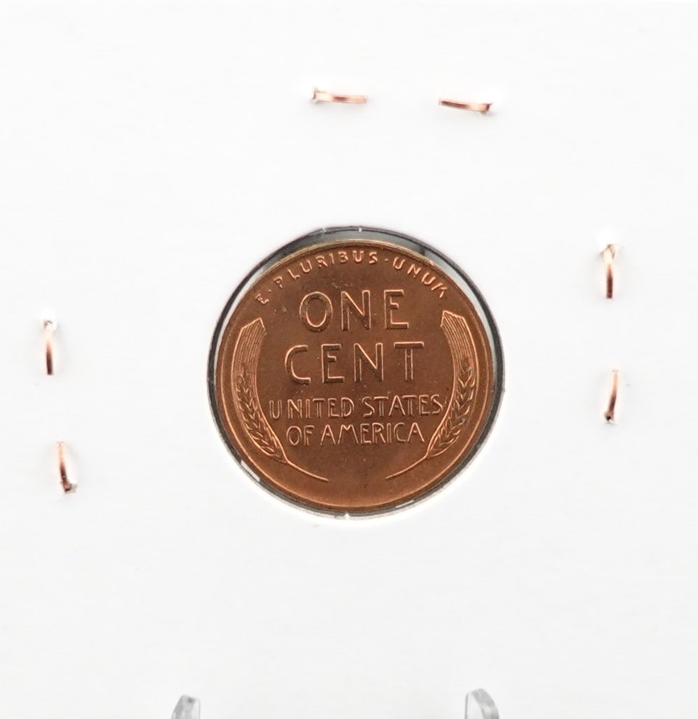 1955-S Error Wheat Cent - 2