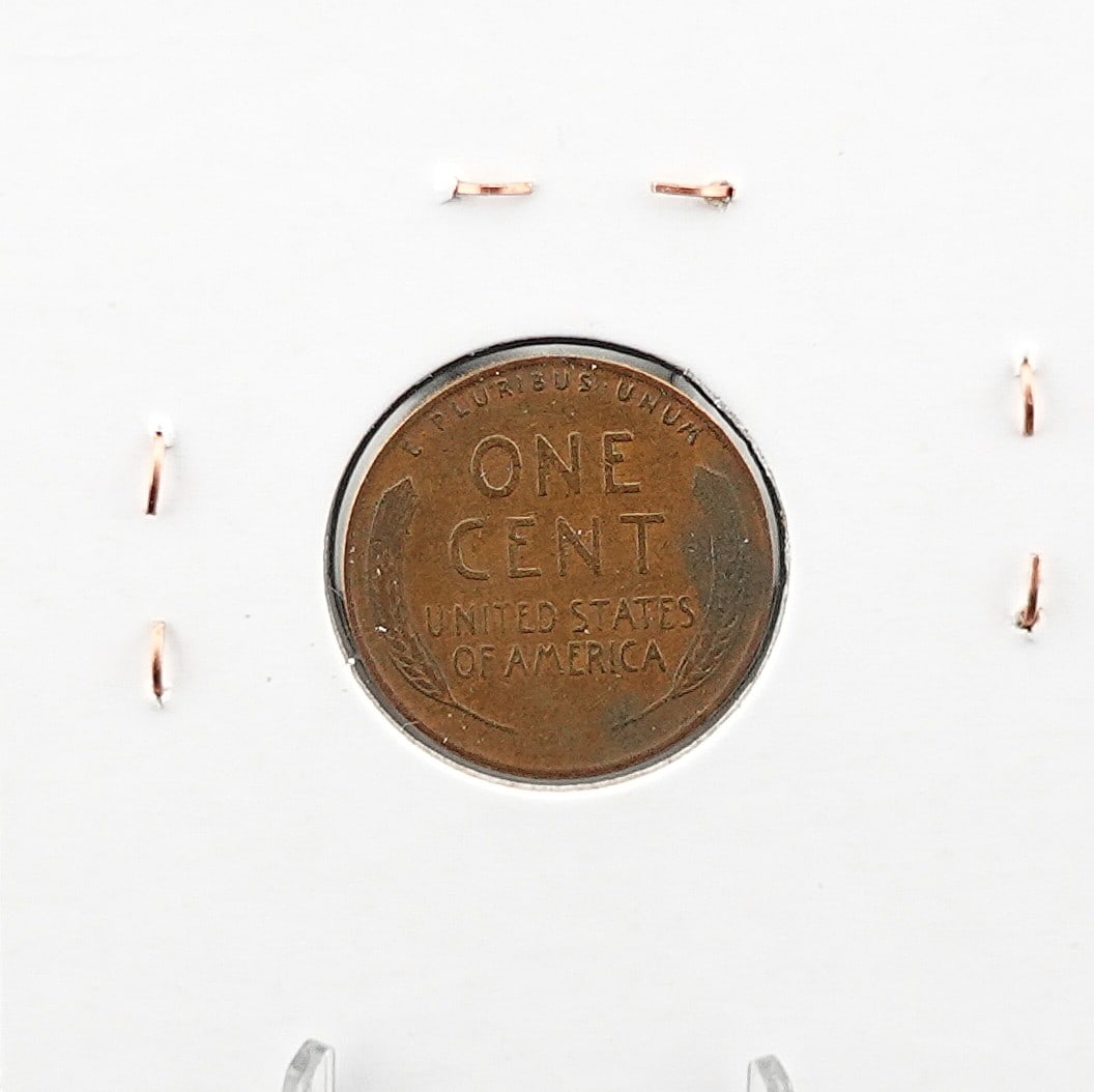 1955-D Error Wheat Cent - 2