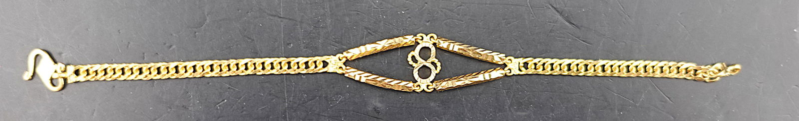 6 1/4' Gold Bracelet - 2