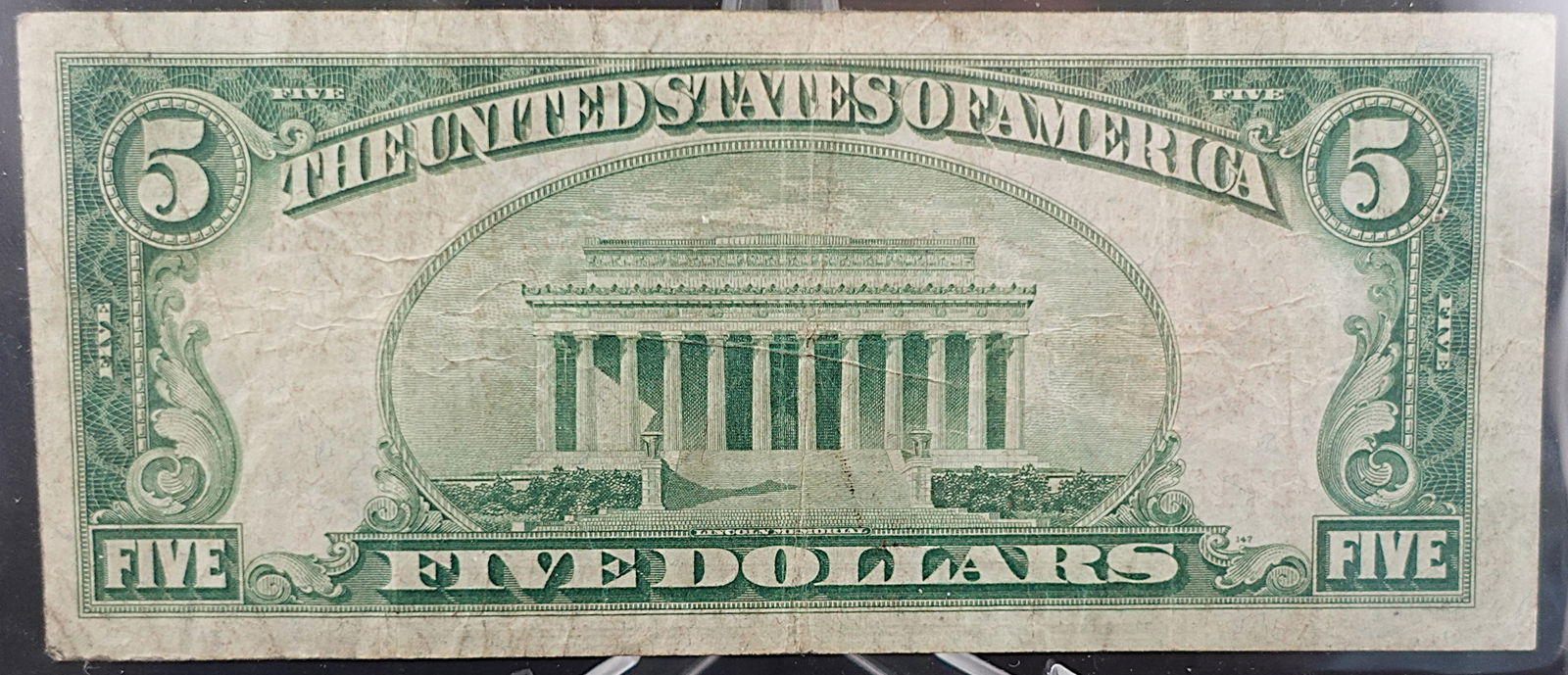 1928 $5 Red Seal Note - 2