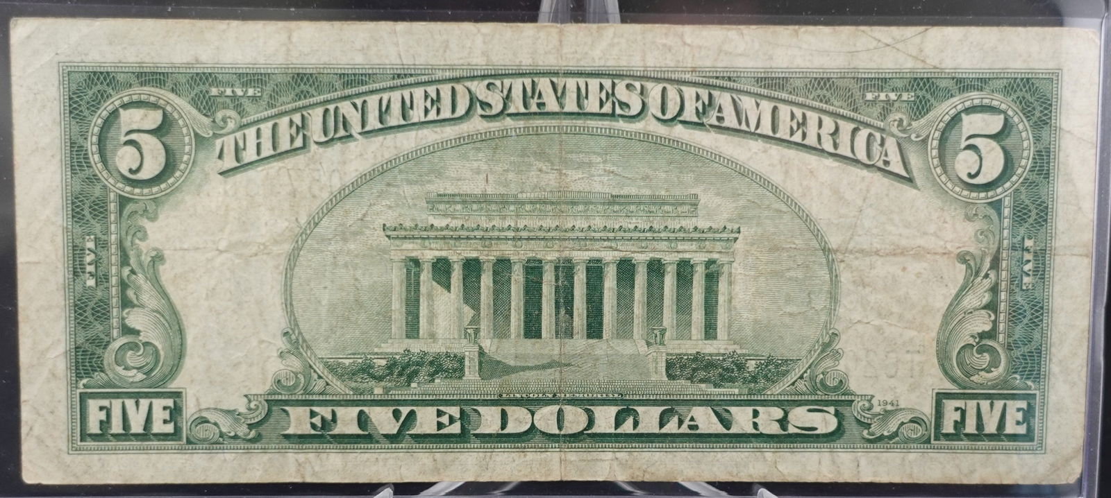 1934-D $5 Silver Certificate - 2
