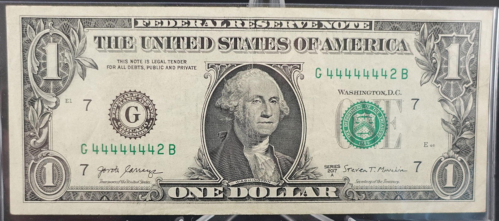 2017-A $1 Note (1 of 2)