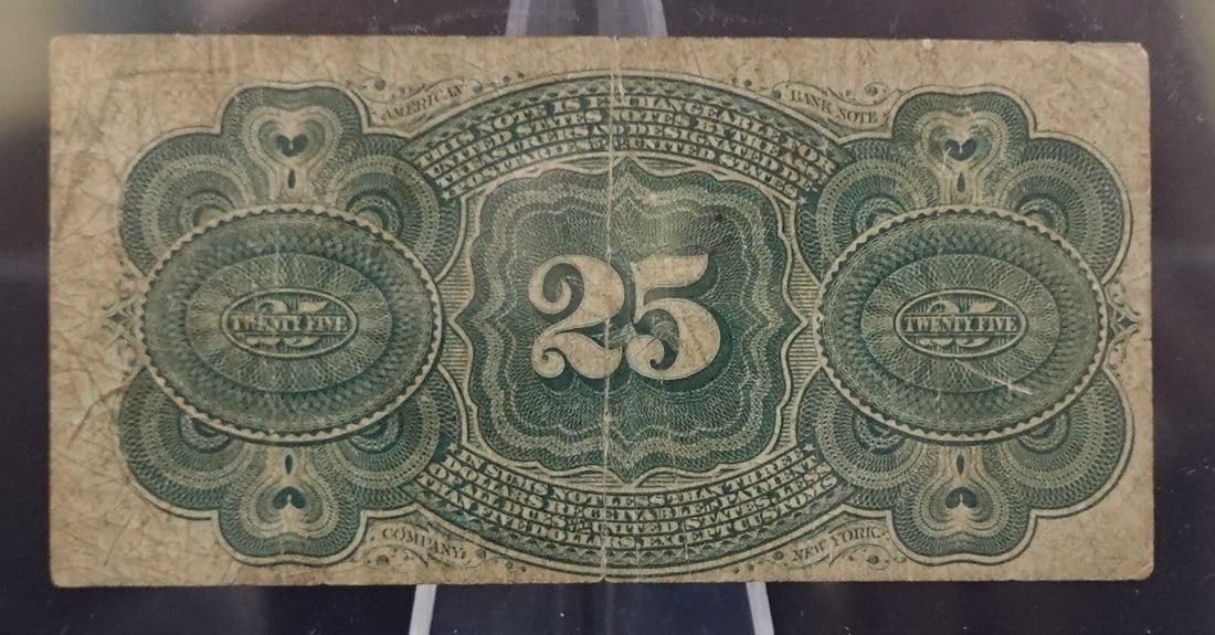 1863 25 Cent Fractional Note - 2