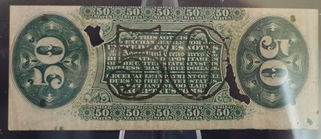 1863 50 Cent Fractional Note - 2