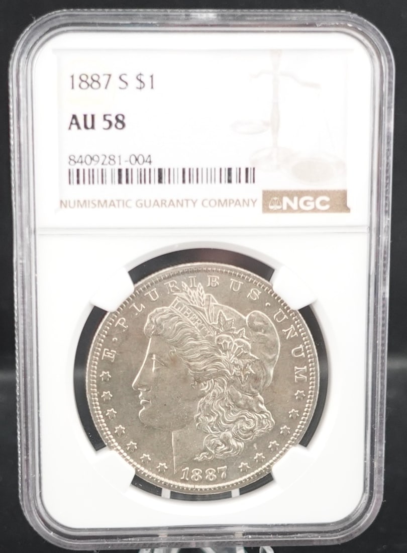 1887-S Morgan Dollar (1 of 2)
