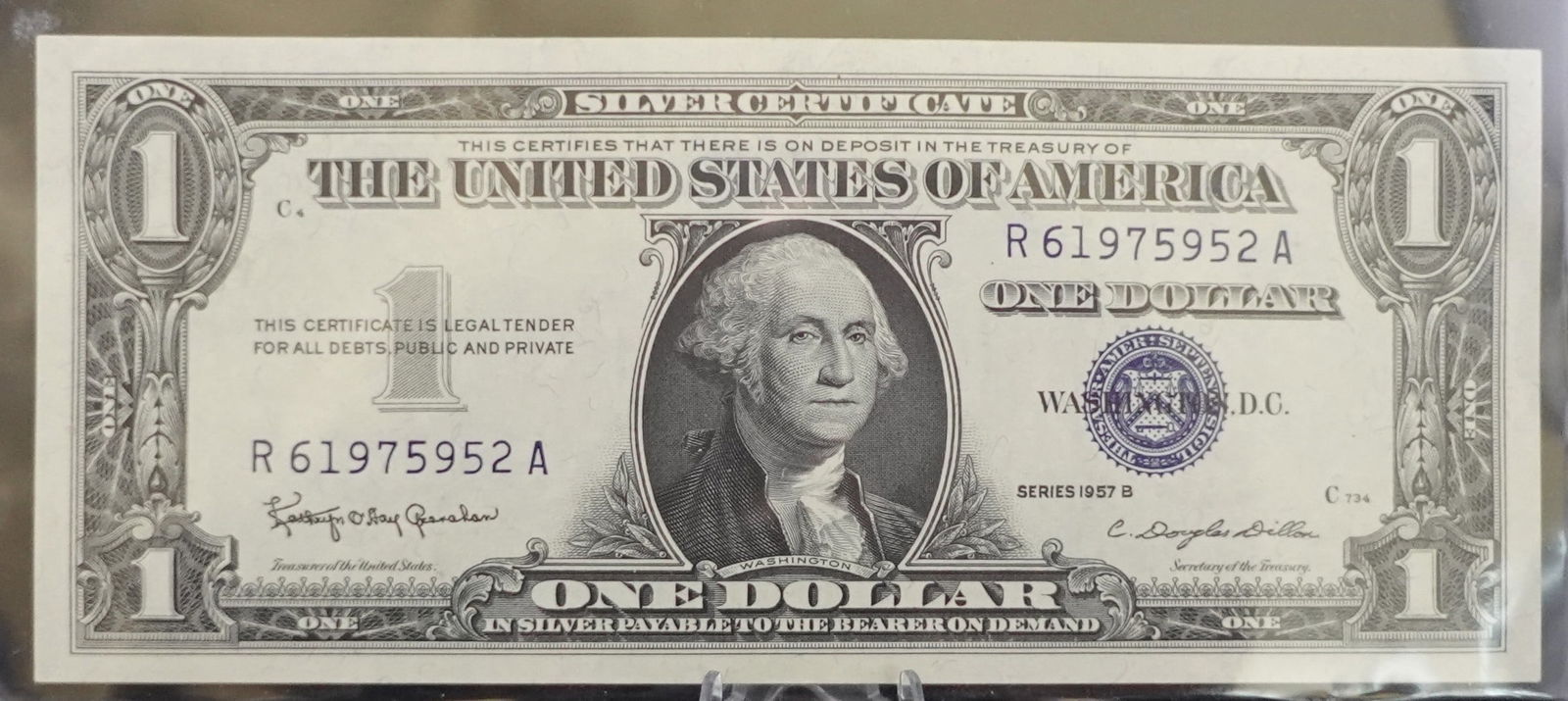 1957-B $1 Silver Certificates (1 of 4)