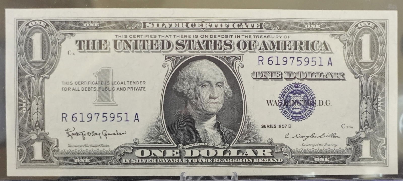 1957-B $1 Silver Certificates - 3
