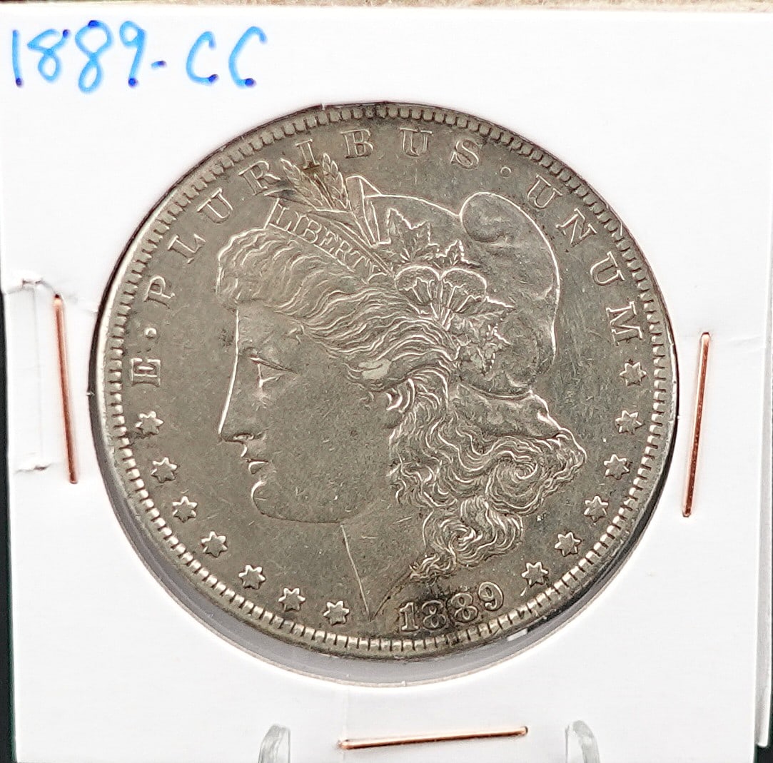 1889-CC Morgan Dollar - 3