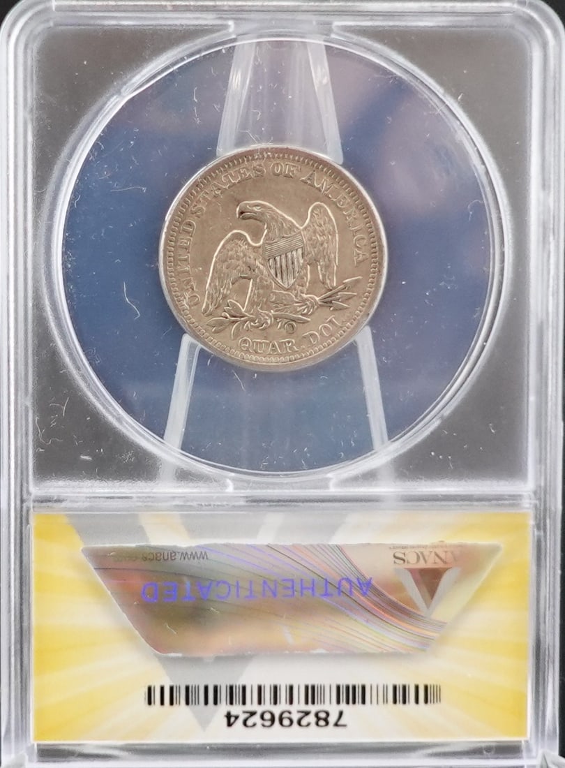 1857-O Seated Quarter - 2