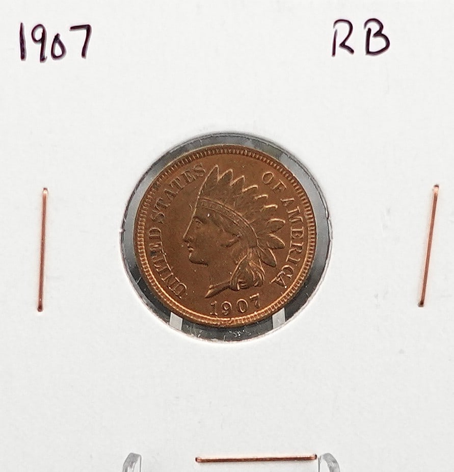 1907 Indian Head Cent (1 of 2)