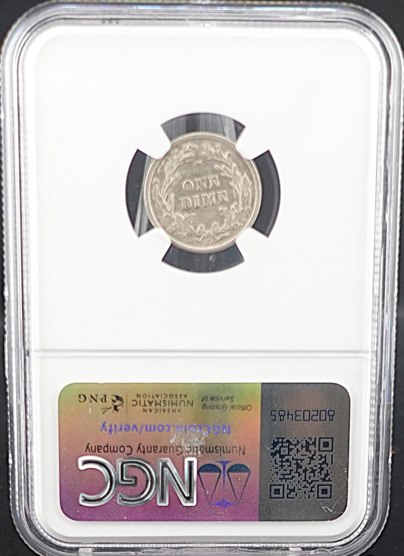 1911-D Barber Dime - 2