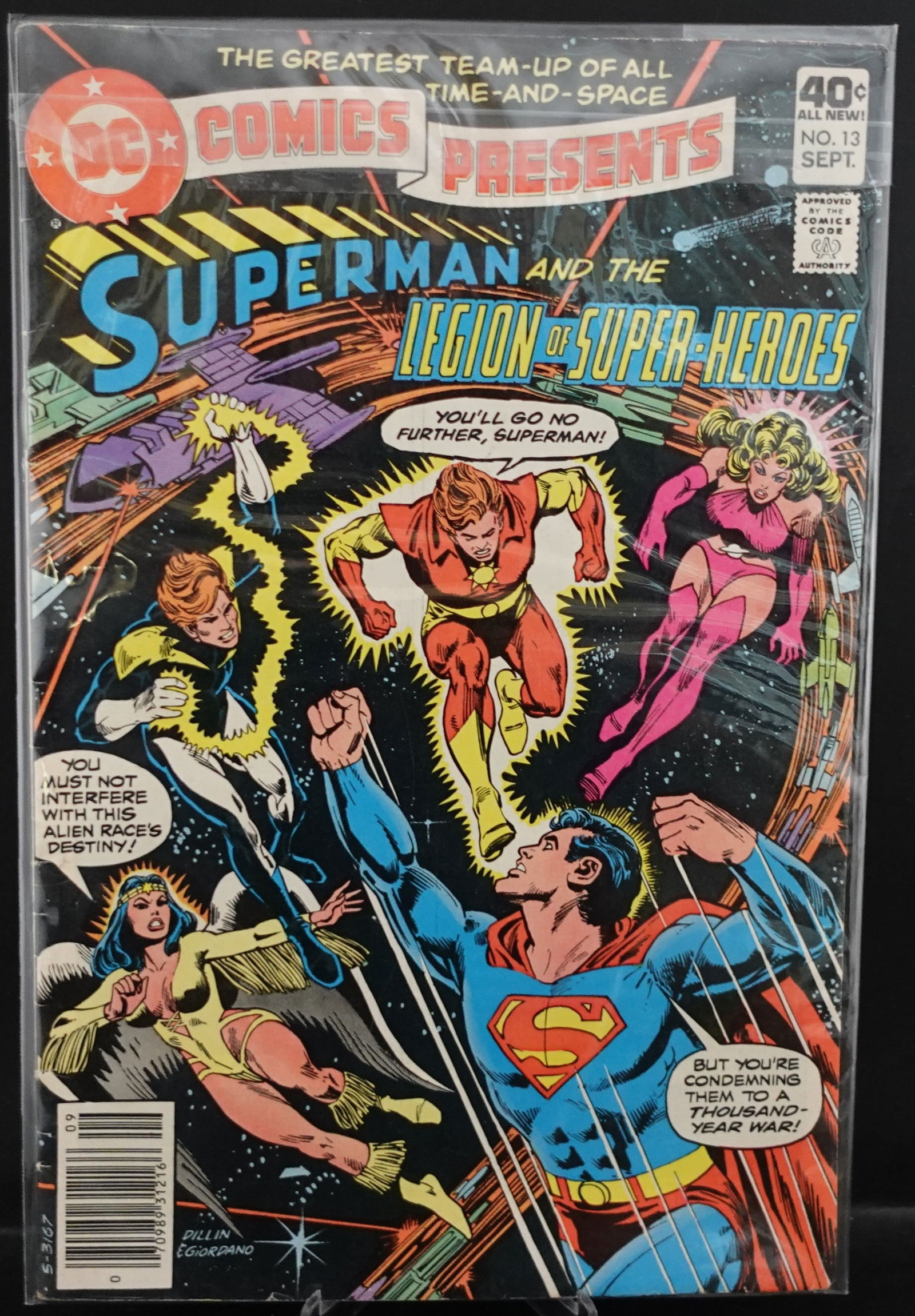DC Comics Superman and the Legion of Super-Hero's Number 13 (1 of 2)
